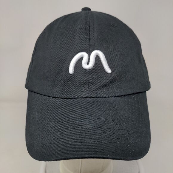 Apollo USA Slideback Hat Black One Size Adjustable Embroidered 6 Panel - Picture 2 of 7